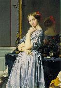 Jean Auguste Dominique Ingres Louise de Broglie, Countess d Haussonville Spain oil painting artist